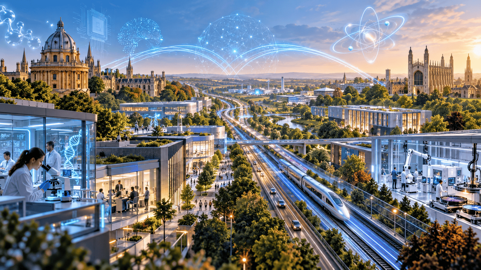 Oxford-Cambridge Corridor: Can Britain Rival Silicon Valley? 1 Oxford-Cambridge Corridor Connecting University Research, Technology Innovation, Advanced Manufacturing And Transport Infrastructure.